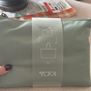 Tumi Just In Case Tote - Sage packable
